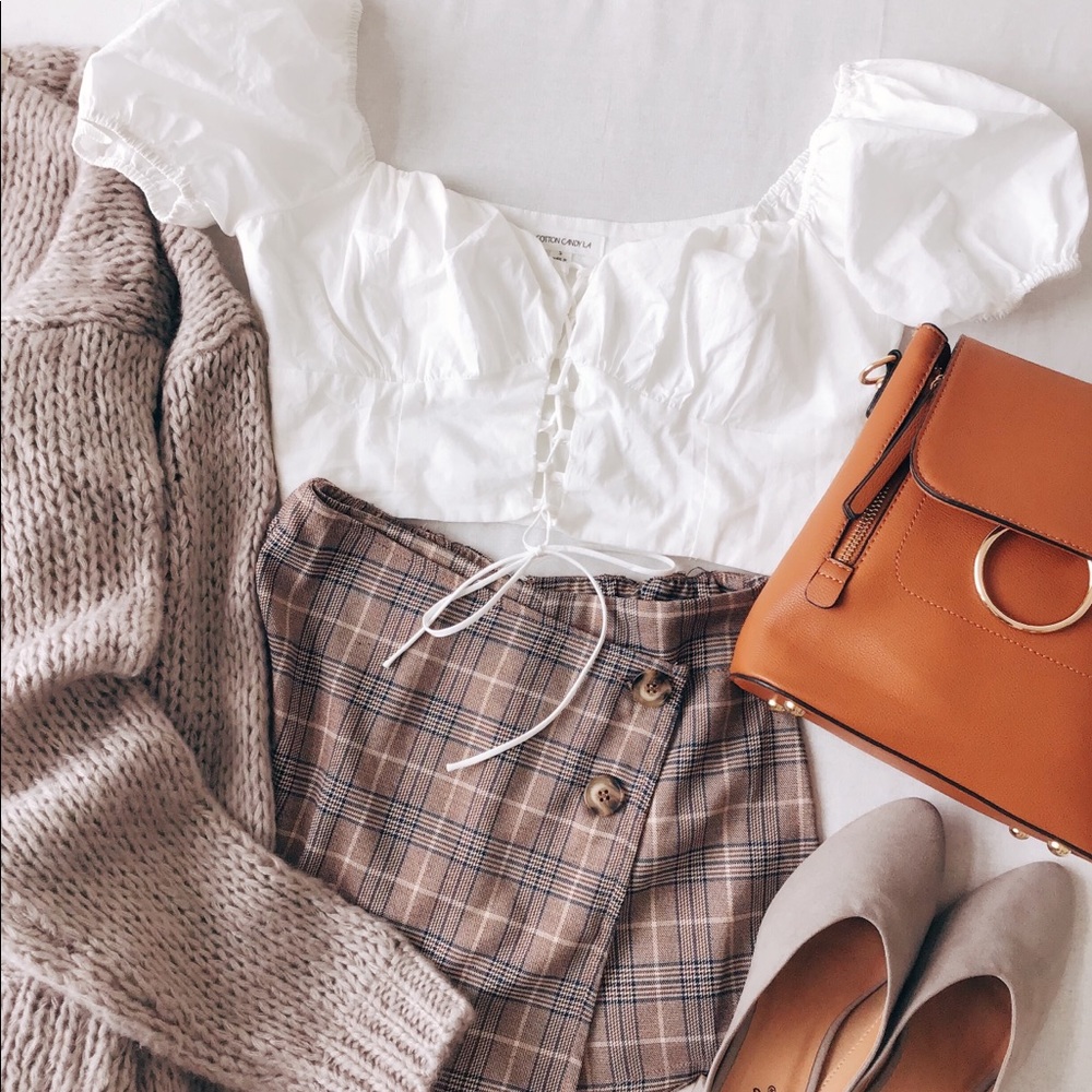 Plaid Skort - Picture 6 of 7